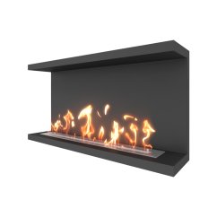 Биокамин фронтальный SteelHeat Leader 1100