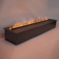 Электрический паровой очаг Schones Feuer 3D FireLine 1200 черный