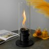 Настольный биокамин Свеча, черный фото 2