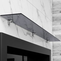 Стеклянная полка для биокамина Gray 1100